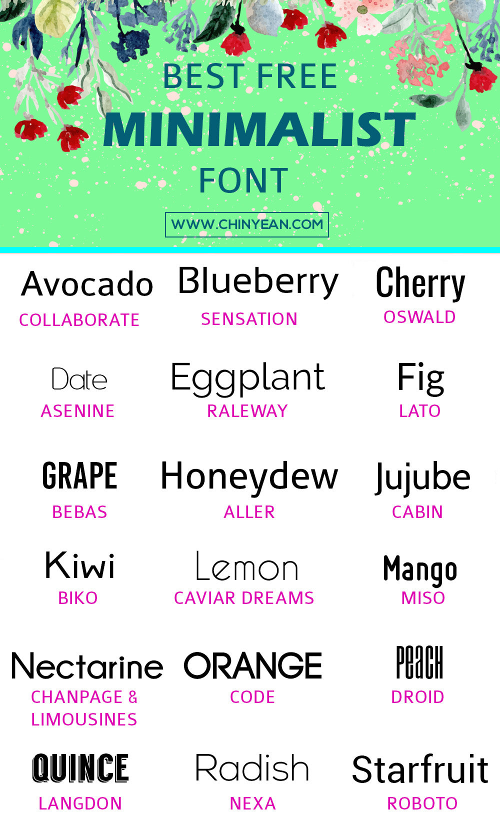 Best Free Fonts for Graphic Design